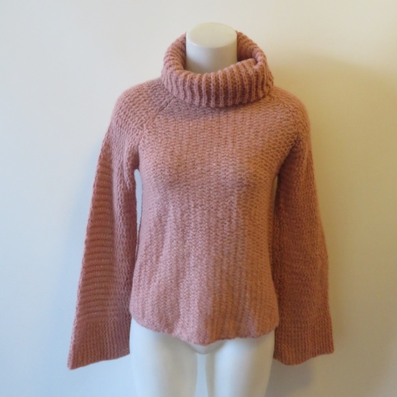 CALYPSO ST. BARTH HIGH-LOW TURTLENECK SWEATER XS * - Picture 2 of 8
